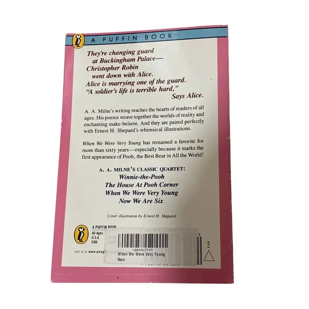 When We Were Very Young by A. A. Milne – Puffin Paperback